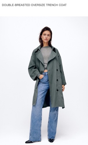 Zara double breasted oversize - zara,