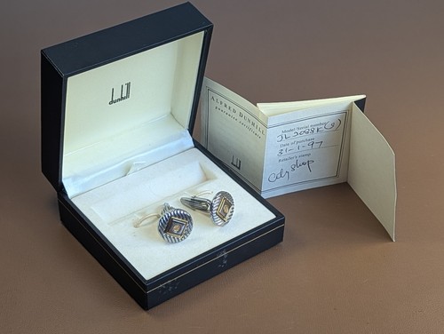 Alfred dunhill cufflinks - dunhill,