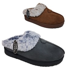 Ladies Slippers Slip On Mules