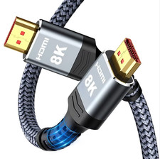 8K HDMI 2.1 Cable 6FT 48Gbps