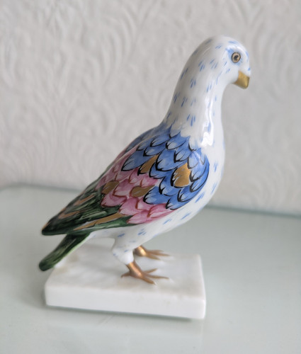 Vista alegre porcelain pigeon - porcelain,