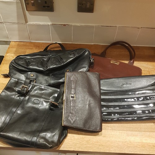 Vintage leather handbag - vintage, bundle