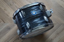 Vintage 1970s Beverley 13x9" Tom Drum in Grey Silk Pearl