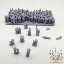 150 Resin candles, sisters