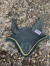 Pony Green John Whitaker Ears Fly Veil Gold Binding 