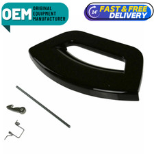 HOTPOINT AQUARIUS BLACK WASHING MACHINE DOOR HANDLE KIT