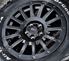 5x 17" Black Verve Alloy
