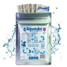 Water purification tablets - water,