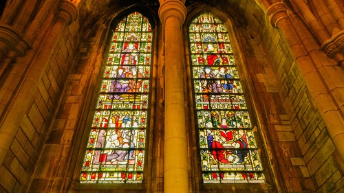 Church stained glass windows - stained,