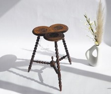 Antique Wooden Side Table with