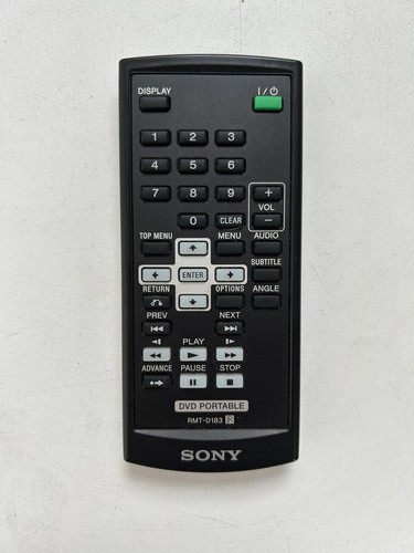 Sony rmt d183 genuine remote - sony, rmt-d183
