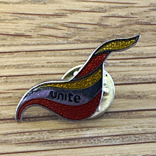 Unite trade union - union, enamel