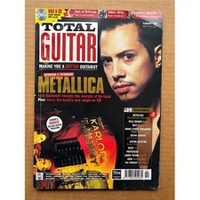 METALLICA TOTAL GUITAR #40 MAGAZINE FEBRUARY 1998 - KIRK HAMMETT COVER WITH MORE