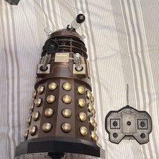 Doctor Who Dalek 18 Inch RC Bronze Radio Control Working - DOME NOT MOVE