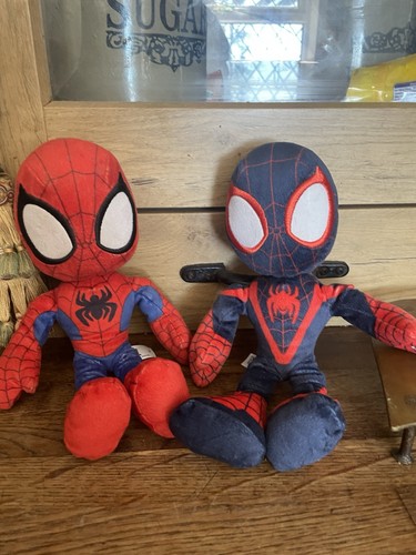 Two marvel spider man plush - two,