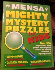 Mensa Mighty Mystery Puzzles for Kids - Allen, Robert