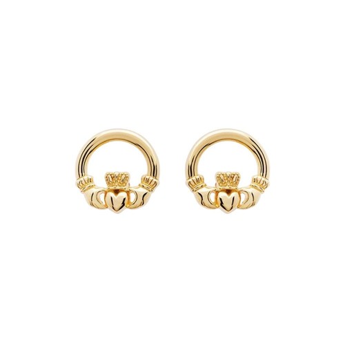 14k gold vermeil stud - 14k,