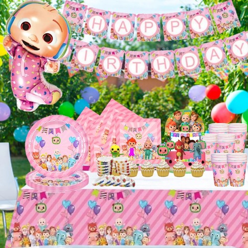 Pink cocomelon birthday - pink,