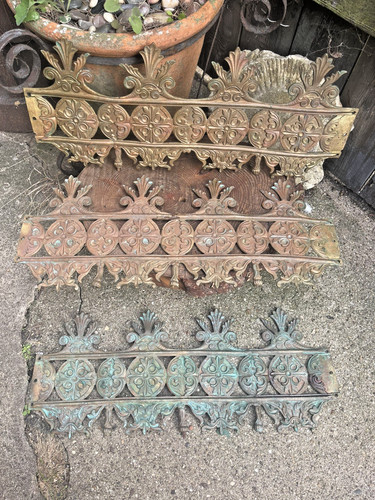 Antique bronze applique
