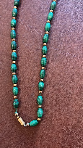 Vintage necklace with oval - vintage,