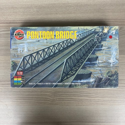 Pontoon bridge wwii - 1:72,