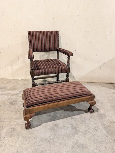 Antique victorian armchair - victorian,