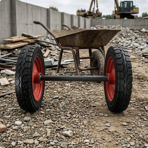 Trailer wheel assembly metal - trailer,