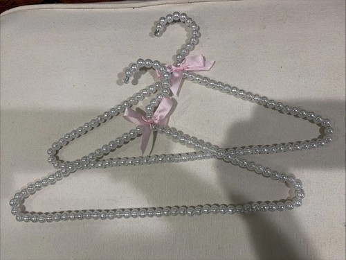 Pearl white pink - bow, sturdy