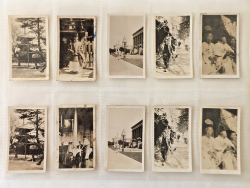 Cavanders cigarette cards - cavanders,