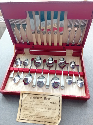 Piece sheffield stainless - 24,