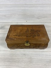 Antique Carved Wooden Oriental