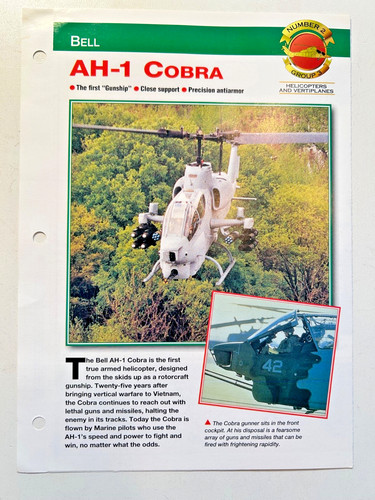 Bell cobra helicopter - ah-1,