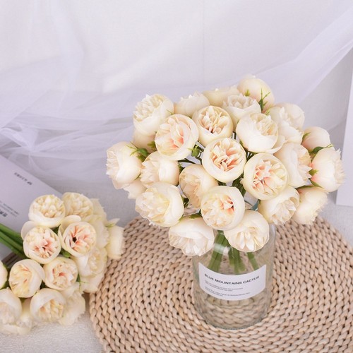 Tea rose artificial peony - rose,