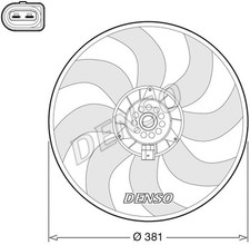 FAN RADIATOR FITS: AUDI A6 /