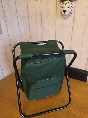 Folding backpack stool - in,