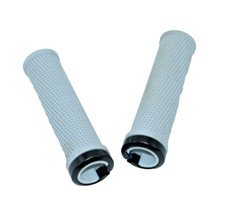 Bike Handles Velo Cube Race Grip Gray / Logo White