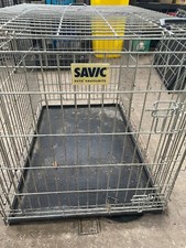Large Foldable metal dog cage/