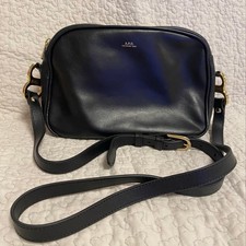 A.P.C SAC BLANCHE shoulder bag black