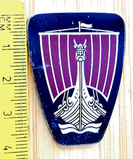 ROVER VIKING SHIP LOGO BADGE INSERT 39x30mm. - NEW