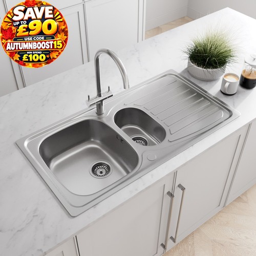 Stainless steel kitchen - steel, sink