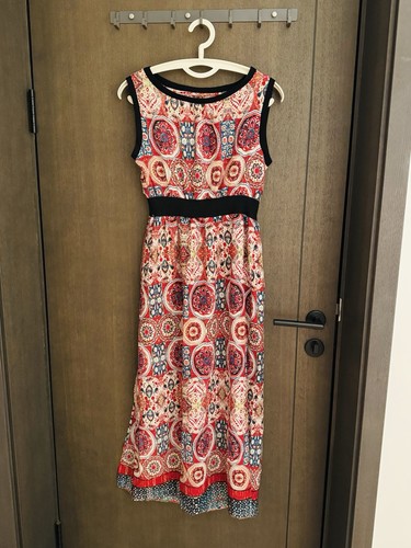 Colourful boho resort maxi - colourful,