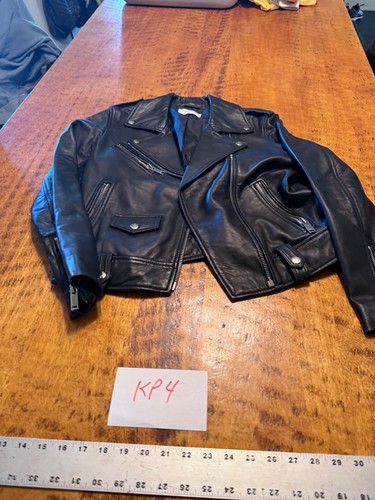 Serrano biker leather jacket - biker,