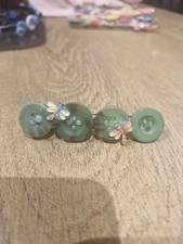 Green Dragonfly Button