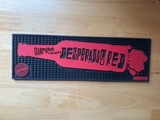 Desperados Red Rubber Bar Mat