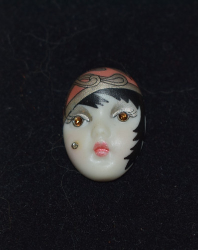 Adagio brooch lady face - brooch,