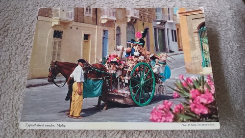 Malta vintage postcard - vintage,