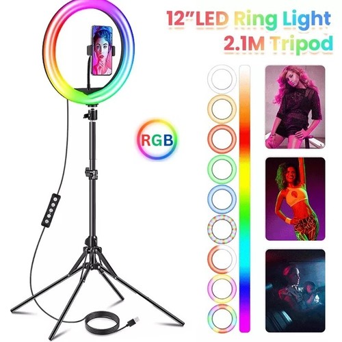 New led rainbow ring - new,