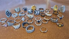 Job Lot Rings Vtg. & Modern