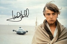 Mark hamill signed autograph - mark,