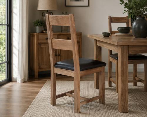Solid rustic oak - rustic,